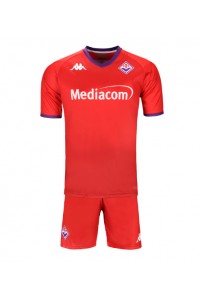 Fotbalové Dres Fiorentina Dětské Třetí Oblečení 2024-25 Krátký Rukáv (+ trenýrky)